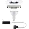 Paulmann Nova Bad-Einbauleuchte Set LED  GU10 7 W IP65 Weiß (matt), Chrom
