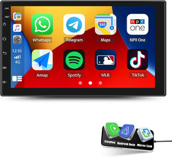 7" 2+64GB Android 13 Autoradio mit Carplay GPS Navi Wifi USB BT FM MP5 2Din