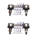 2X FAST KOPPELSTANGEN HINTEN BEIDSEITIG PASSEND FÜR FIAT PANDA LINKS+RECHTS