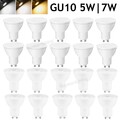 10er GU10 LED Birne Leuchtmittel 5W/7W Spot Strahler Kaltweiß Warmweiß Glühbirne
