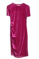 ZARA TRAFALUC Kurzarmkleid Damen Gr. DE 38 pink Casual-Look