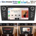 Für BMW 3er E90 E91 E92 E93 Carplay Android 15 Autoradio 2+64G GPS NAVI RDS WIFI