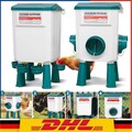 Automatischer Futterautomat 12kg mit Hühnertränke 11L Wasserspender für Geflügel