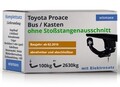 ANHÄNGERKUPPLUNG für Toyota Proace ab 16 abnehmbar HOOK +13pol E-Satz BRINK