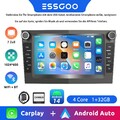 32G Android 14 Autoradio GPS Navi Carplay RDS Für Opel Astra H Corsa C D Zafira