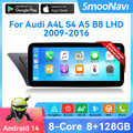 Carplay Autoradio Car Stereo Für Audi A4 A5 10.25" IPS Android Auto 8+128GB DAB+