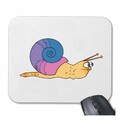 MOUSEPAD MAUSPAD SCHNECKE WANDERSCHNEKE SCHNECKENHAUS WEINBERGSCHNECKE LIFESTYLE