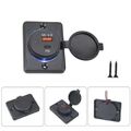 12V 24V Auto KFZ Steckdose Typ C PD + QC3.0 USB Schnell Ladegerät Buchse Einbau~