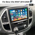 Für Benz Vito 3 W447 14-20 DAB+ Autoradio 10" Carplay 32G Android13 GPS SWC Kam