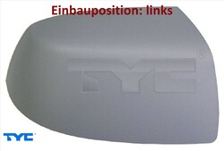 TYC 310-0112-2 Abdeckung für Außenspiegel links für Ford 