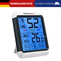 ThermoPro TP55 digitales Thermo-Hygrometer Raumklima-Indikator LCD-Display weiß