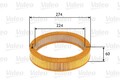 Luftfilter VALEO 585619 Filtereinsatz für SKODA VW SEAT AUDI FORD BMW PASSAT C3