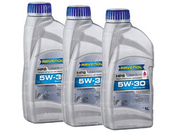 3 (3x1) Liter RAVENOL HPS SAE 5W-30 Teilsynth Motoröl Made in Ger