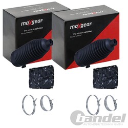 2X MAXGEAR RADLAGER-SATZ VORNE BEIDSEITIG PASSEND FÜR CITROËN BERLINGO C4 DS4