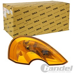 TYC BLINKER ORANGE VORNE LINKS PASSEND FÜR RENAULT MODUS | 18-0296-01-2