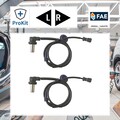 2x ORIGINAL® Fae Sensor, Raddrehzahl Vorne für VW PASSAT B5.5 Variant PASSAT
