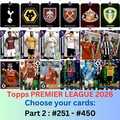 Topps Premier League 2025/26 2026  #251-450 - Base Card / Insert / +++ aussuchen