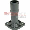 Original METZGER Kühlmittelflansch 4010073 für Audi Seat Skoda VW