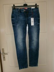 Street One Jeans Damen - W26L30 - Style Crissi - Casual Fit