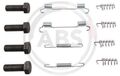 A.B.S. 0865Q Zubehörsatz, Feststellbremsbacken hinten für MERCEDES-BENZ