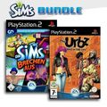 PS2 / Playstation 2 - Die Sims brechen aus + Die Urbz: Sims in the City mit OVP