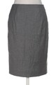 BOSS by Hugo Boss Rock Damen Damenrock Gr. EU 34 Schurwolle Grau #pjrl1w3