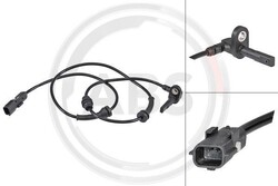 A.B.S. Sensor, Raddrehzahl vorne hinten links rechts passend für NISSAN OPEL