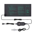 Sämling Heizmatte Wärmematte mit Thermostatregler Terrarium Heizkissen EU 50W CF