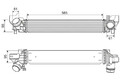 Intercooler – Luftkühler 818318 VALEO für BMW MINI