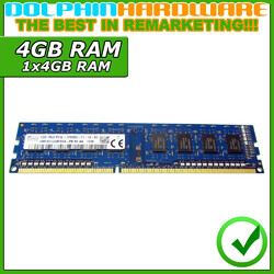 ✅ 4GB DDR3 RAM Hynix HMT451U6BFR8A-PB N0 AA 1Rx8 PC3L-12800U-11-13-A1 (RA385)