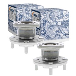 2x VAICO RADLAGER-SATZ HINTEN passend für FORD FIESTA KA+ | V25-9710