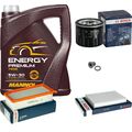 BOSCH Inspektionpaket 5 L MANNOL Energy Premium 5W-30 für Dacia Lodgy 1.5 dCi
