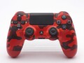 Original Sony PlayStation 4 Controller V2 Camouflage Rot PS4 - GEBRAUCHT