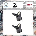 2x ORIGINAL® Nty Sensor, Raddrehzahl Vorne, Links, Rechts für Ford Focus II