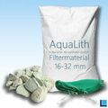 AquaLith Filtermaterial Zeolith 16-32 mm 25kg für Koiteiche inkl. 2x Filternetz