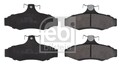 FEBI BILSTEIN Bremsbelagsatz, Scheibenbremse hinten für DAEWOO