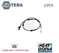 90328 ABS SENSOR DREHZAHLFÜHLER HINTEN MEAT & DORIA 2PCS FÜR OPEL VIVARO A