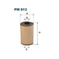 1x Kraftstofffilter FILTRON PW 813 passend für FORD HANOMAG HENSCHEL IVECO VM