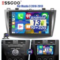 9" Autoradio Für Mazda 3 2010-2013 Android13 Carplay GPS NAVI RDS BT WIFI FM KAM