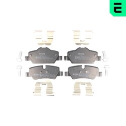 Optimal Bremsbelagsatz, Scheibenbremse BP-12710 für MINI