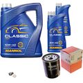 MAHLE ÖLFILTER 7 L MANNOL Classic 10W-40 für Suzuki Ignis I 1.5 Sport Grand