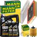 MANN INSPEKTIONSPAKET+6L MANNOL 5W-30 ÖL passend für OPEL INSIGNIA A 220-250 PS