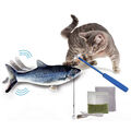 Flippity Fish - elektrisches Katzenspielzeug - mit Katzenminze -