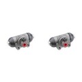 2X TEXTAR RADBREMSZYLINDER HINTEN passend für DACIA LOGAN RENAULT CLIO LOGAN SAN