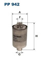 Kraftstofffilter Anschraubfilter PP 942 FILTRON für LOTUS MG ROVER LAND ROVER