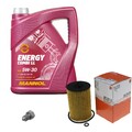 MAHLE Inspektionspaket 5 L MANNOL 5W-30 Energy Combi LL für VW Passat Variant