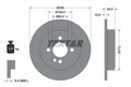 2x Bremsscheibe PRO TEXTAR 92175003 für MINI 259 CLUBMAN R53 R52 R50 R59 R55 R57