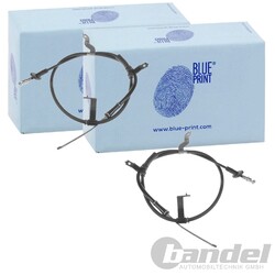 2x BLUE PRINT HANDBREMSSEILE passend für HYUNDAI TUCSON LINKS+RECHTS