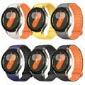 Stark Magnetisch Silikon Armband für Samsung Galaxy Watch 7 6 5 Pro 4 FE 40/44mm