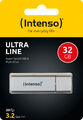 INTENSO USB 3.2 Stick, 32GB, Ultra Line, silber, Speicherstick, 32 GB